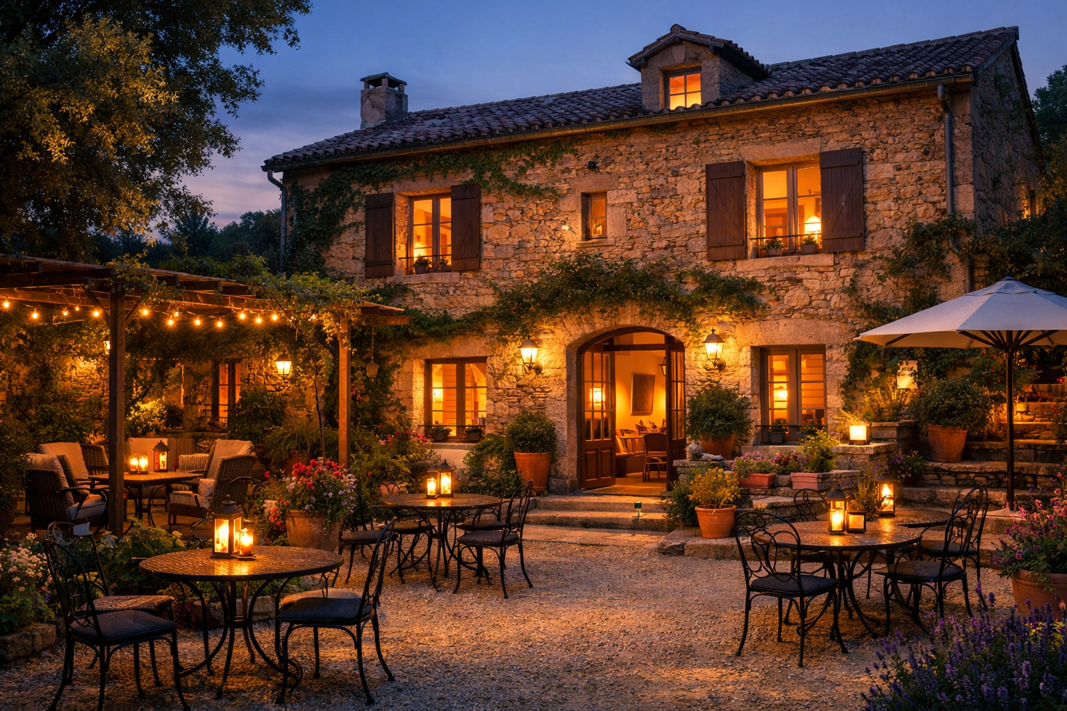 Illustration Maison d'hôte